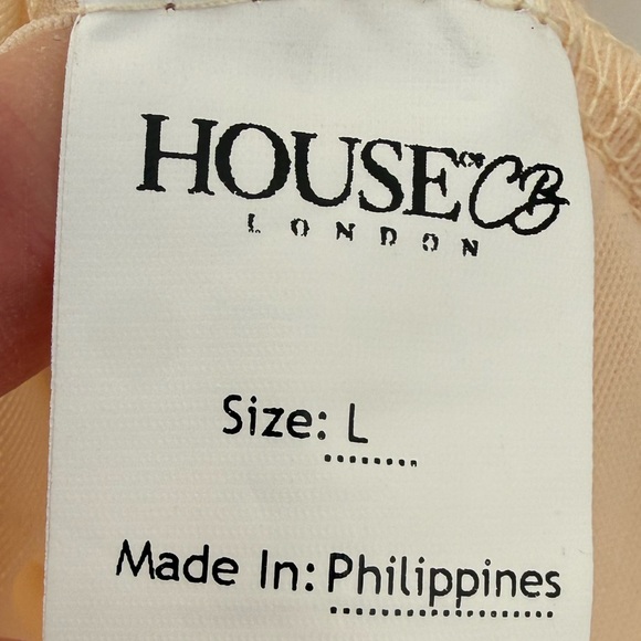 HOUSE OF CB “Anais” Ivory Ruched Tulle Dress BNWT - Picture 4 of 5